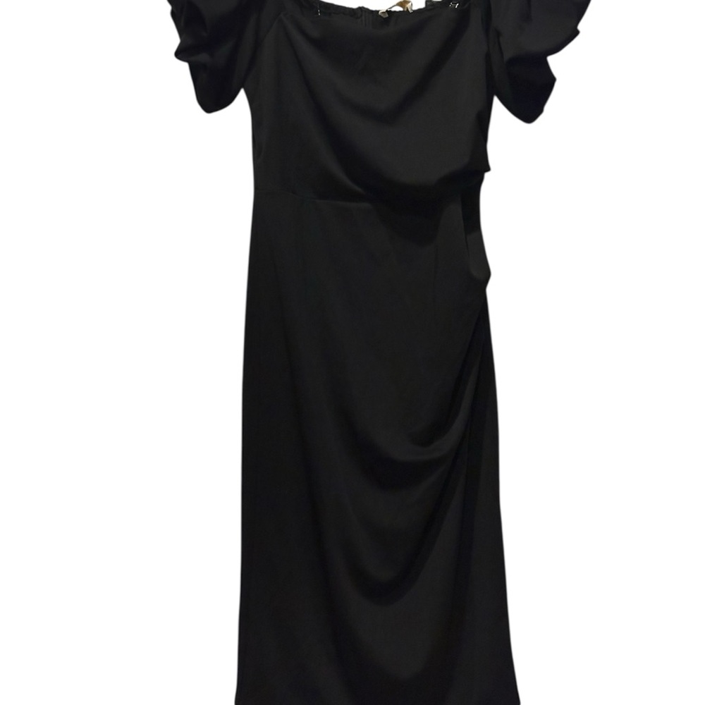 Chic Black Long Sleeve Dress